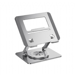Swivel Laptop Stand Adjustable Laptop Stand for Desk Ergonomic Foldable Adjustable Laptop Stand with 360 Rotating Base